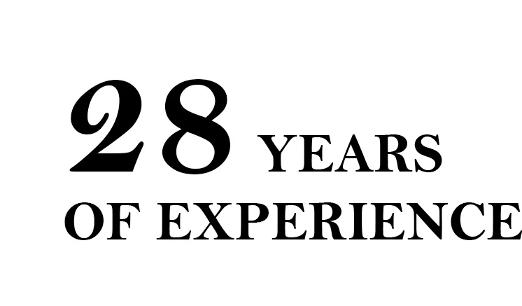 28 years of experience